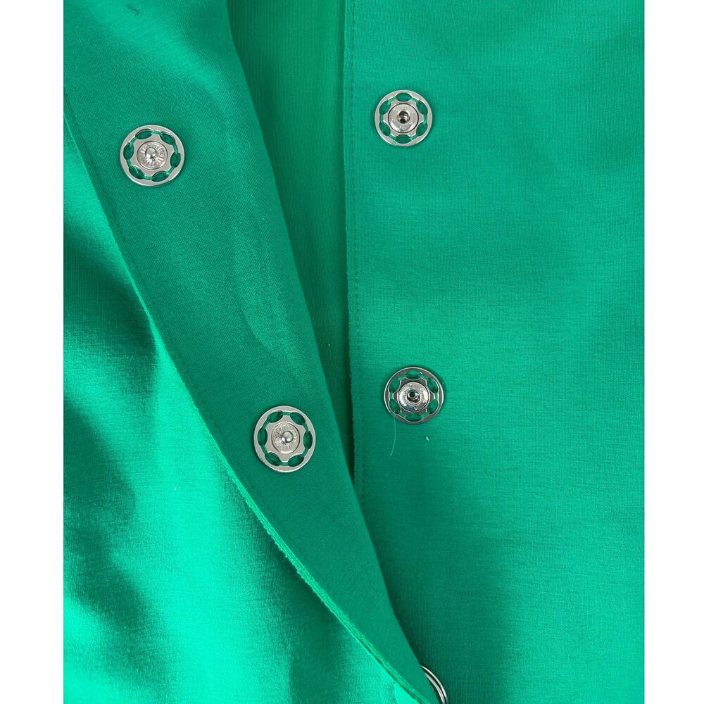 Carolina Belle Montreal Long Sleeve Snap Front Cardigan Jacket Ponte Knit Small - Picture 4 of 8